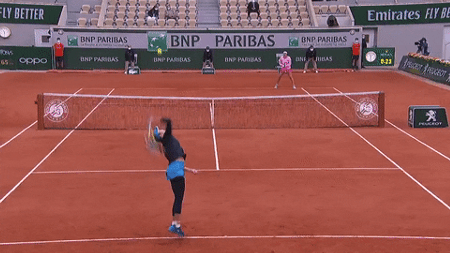 Tunisia Ons Jabeur Tennis Match GIF