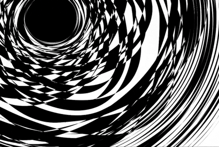 Tunnel Vision Optical Illusion GIF