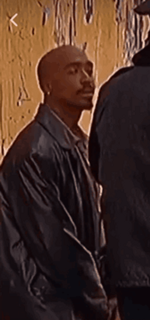 Tupac Shakur Smiling Waving Hi GIF