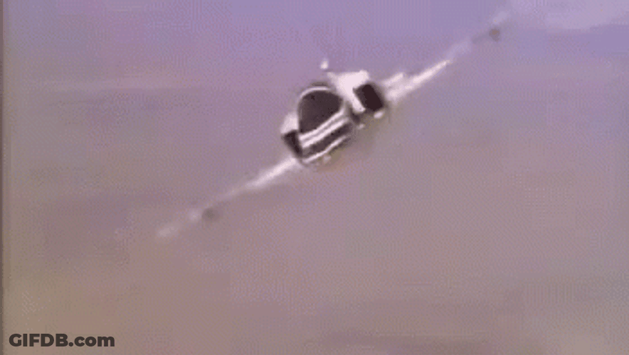 Turbulence Airforce Landing GIF