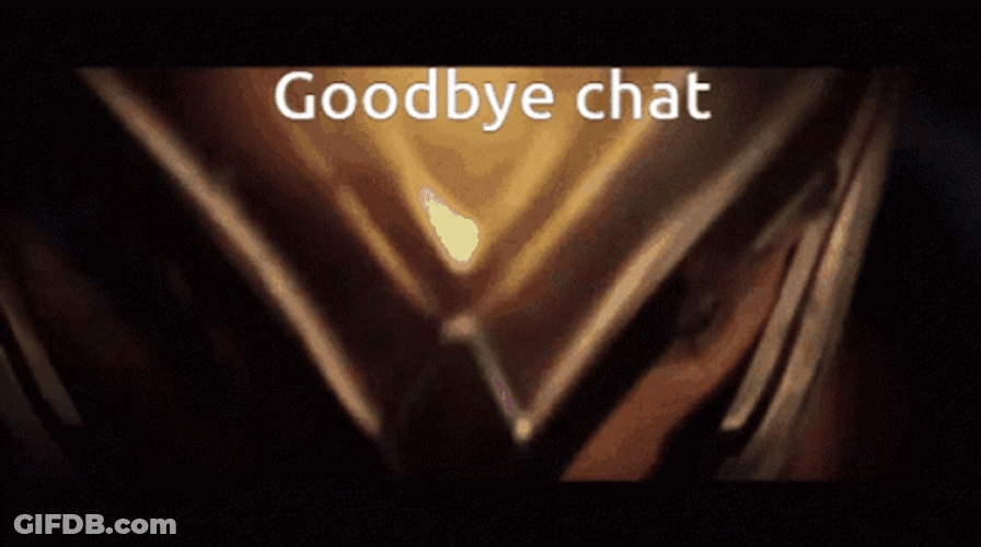 Turbulence Goodbye Chat GIF
