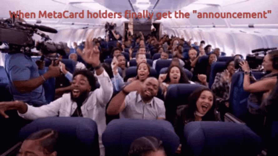 Turbulence Metacard Holders Get The Announcement GIF