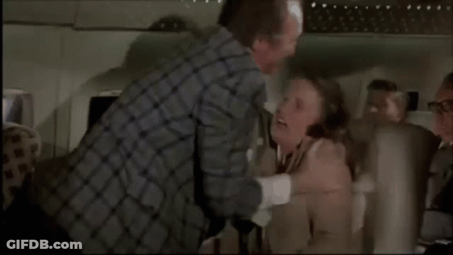 Turbulence Stop And Frisk Scene GIF