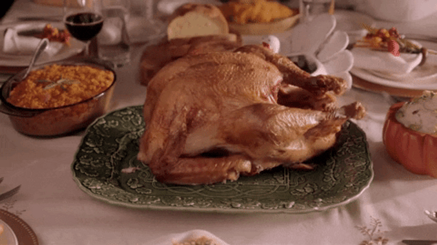 Turkey Dish Moving GIF