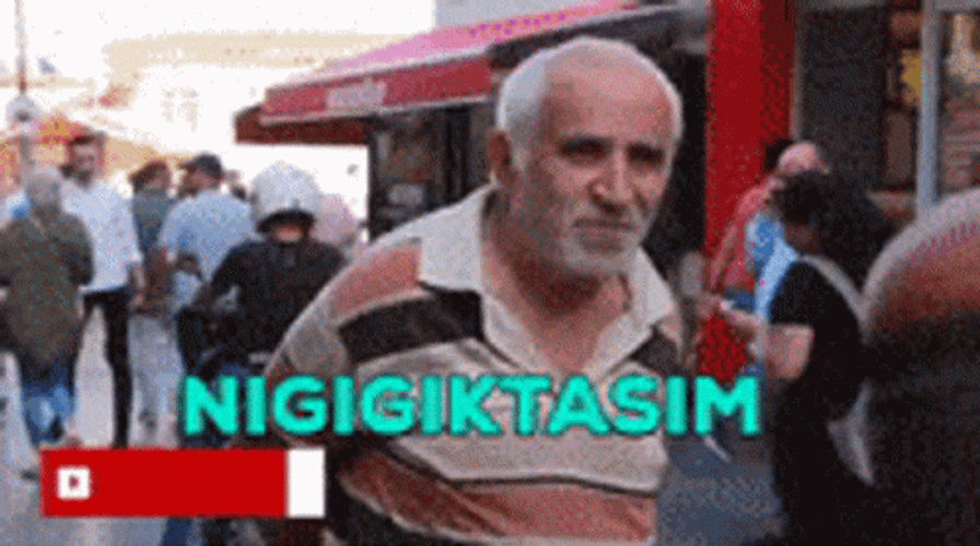 Turkmenistan Man Being Interviewed GIF