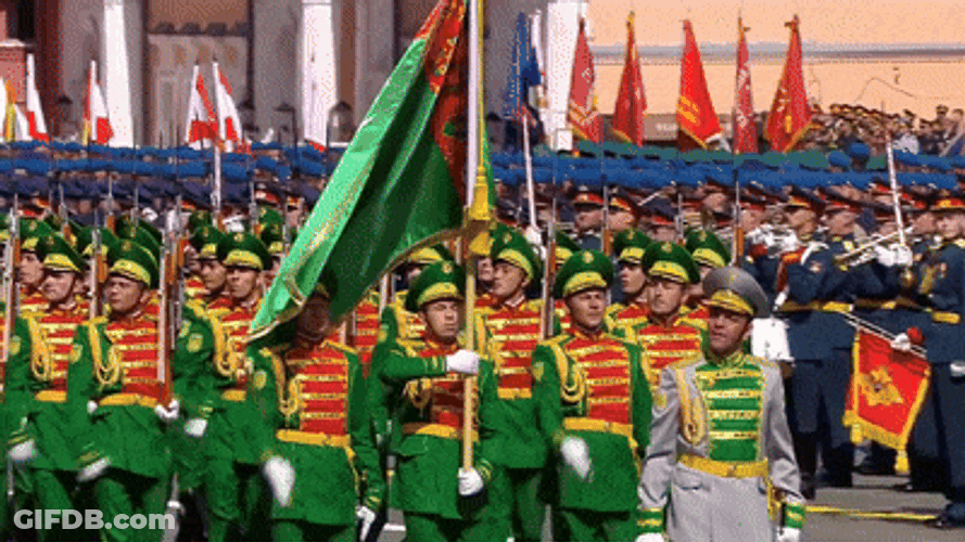 Turkmenistan March Victory Day GIF