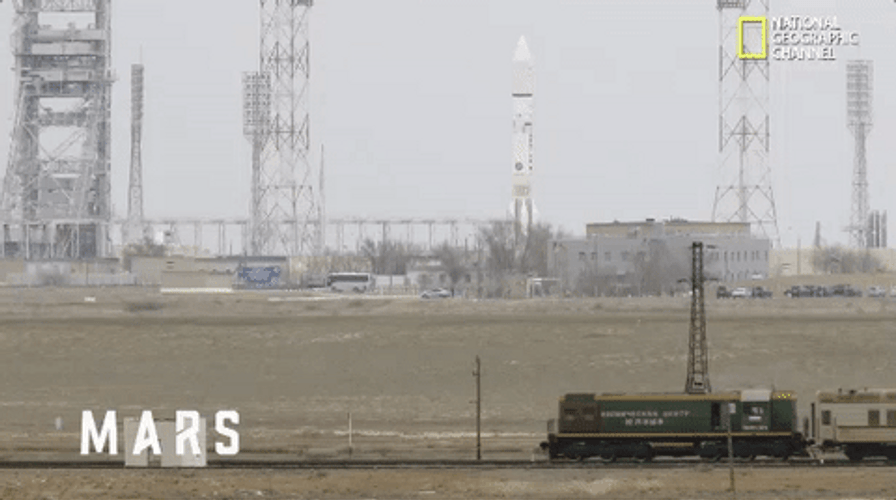 Turkmenistan Train In Powerplant GIF