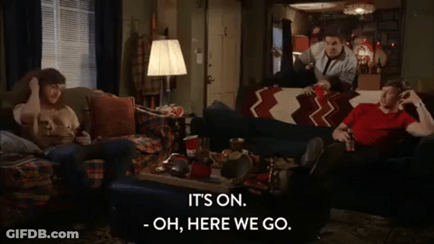 Turn It Up Adam DeVine Workaholics GIF