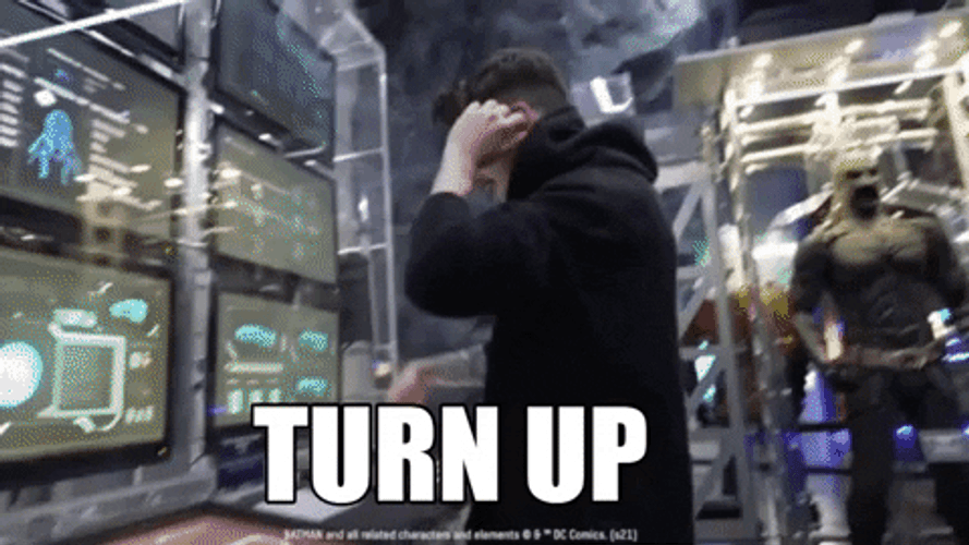 Turn It Up Cute DJ Talking On Mic GIF