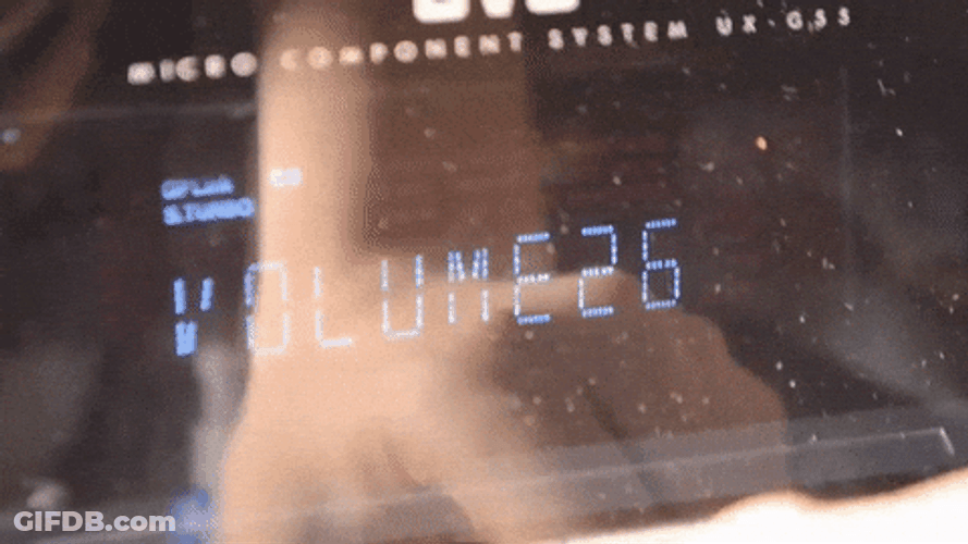 Turn It Up Turning Knob Up GIF
