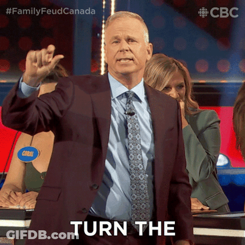 Turn Temperature Down Family Feud Canada Gerry Dee GIF