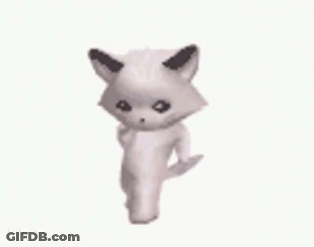 Turning Around Step Dancing Cat Meme GIF