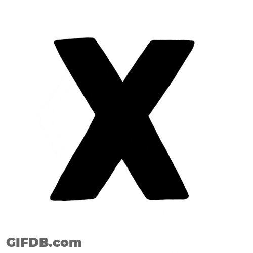 Turning Colorful X Pages Mobile Artwork GIF