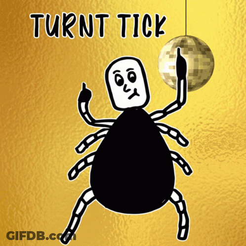 Turnt Tick Cartoon GIF