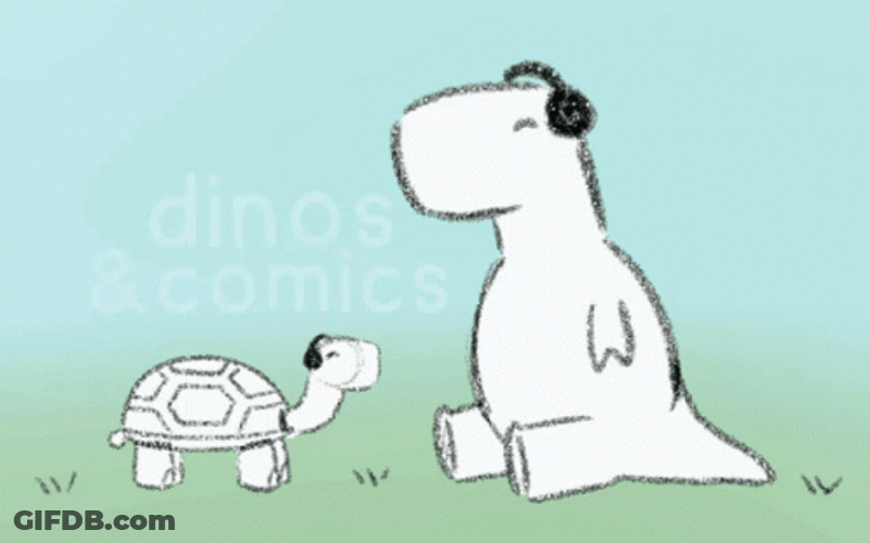 Turtle Tuesday Grooving To Music GIF