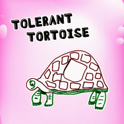 Turtle Tuesday Tolerant Tortoise Graphics Design GIF