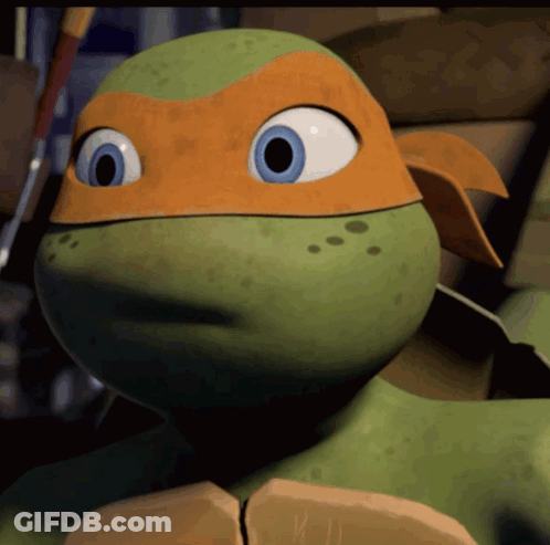 Turtle With Blue Eyes GIF