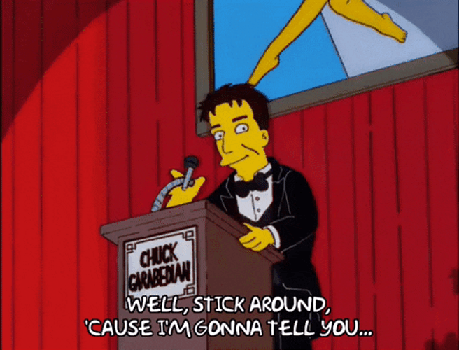 Tuxedo Chuck Garabedian GIF