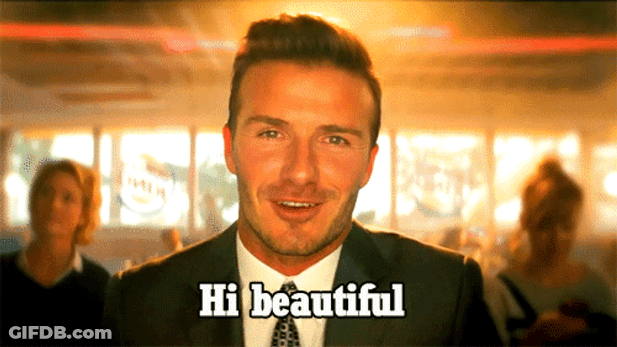Tuxedo David Beckham GIF