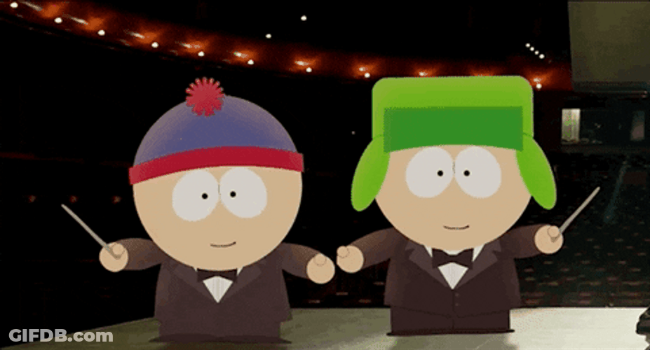 Tuxedo Kyle And Stan GIF