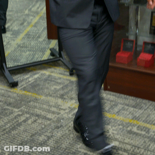 Tuxedo Man Fit Check GIF