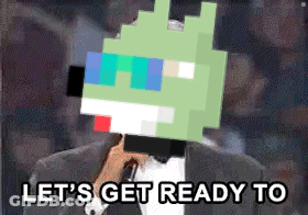 Tuxedo Man Mic Says Let's Get Ready To GIF