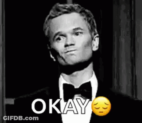 Tuxedo Man With Bow Tie Making Funny Face Saying Okay GIF