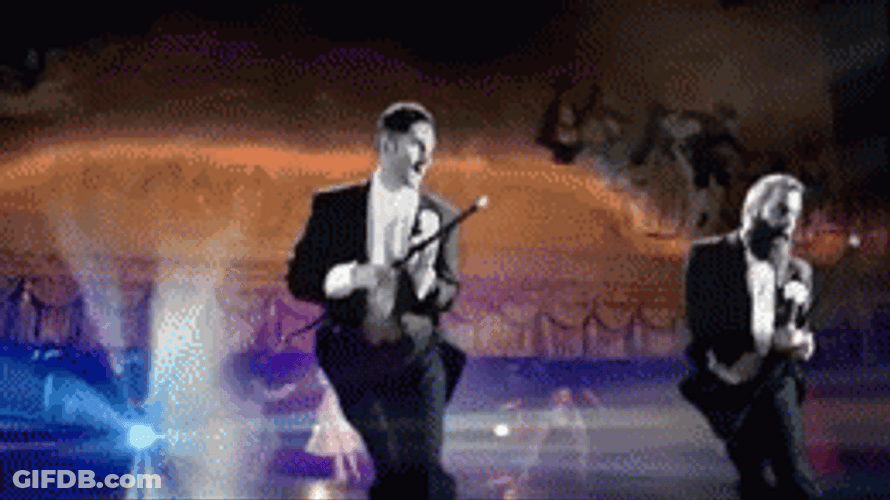 Tuxedo Men In Show GIF