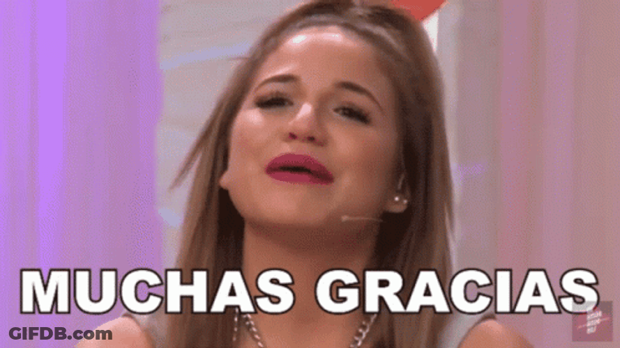 TV Azteca Emotional Host Muchas Gracias GIF