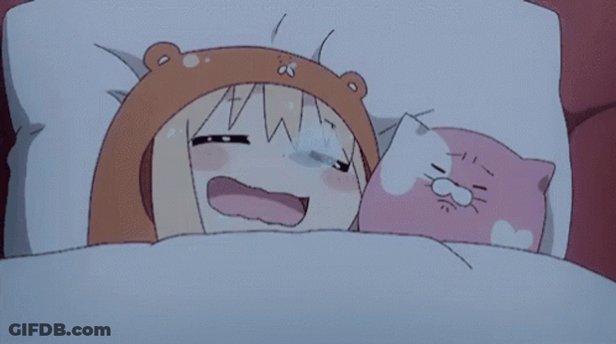 TV Character Umaru Doma Anime Snoring Sleeping GIF