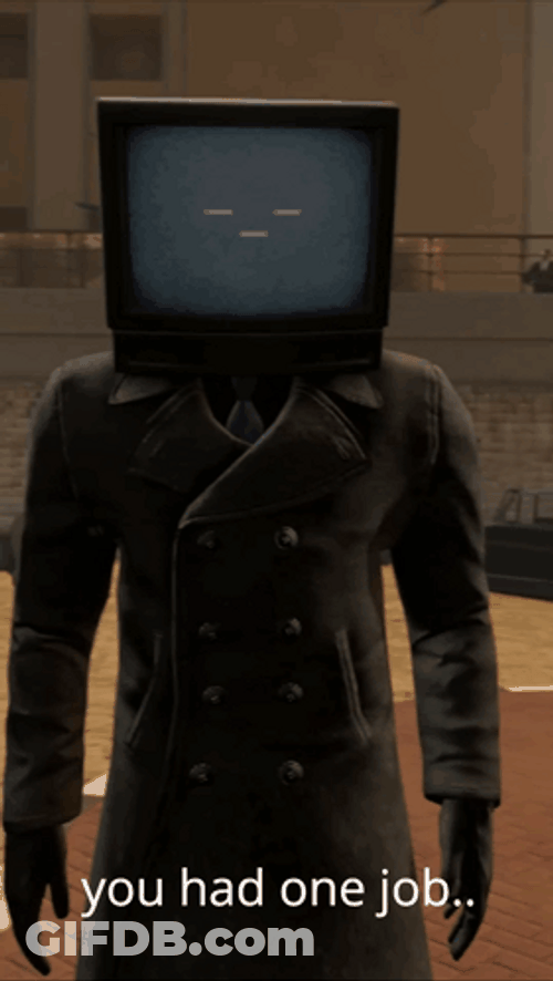 Tv Man 1546 Skibidi Toilet GIF