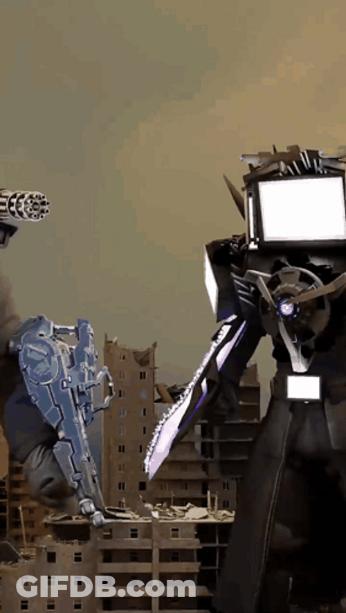 Tv Man Christian Vale On Screen GIF
