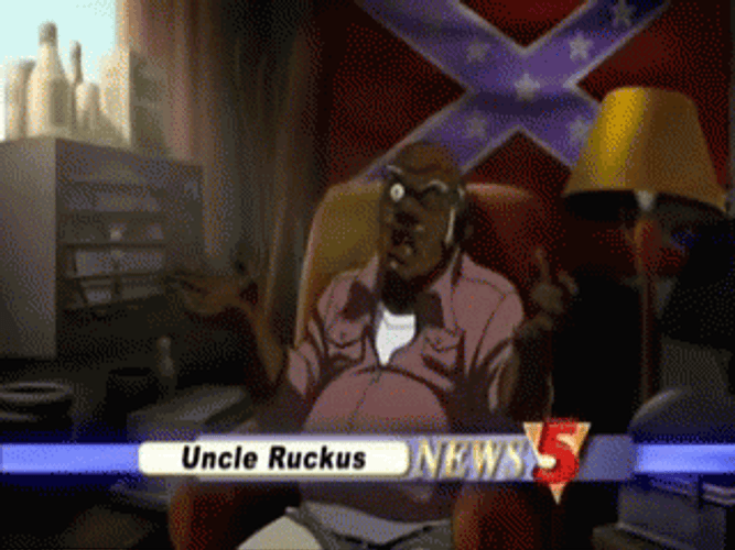 Tv News Uncle Ruckus Interview GIF