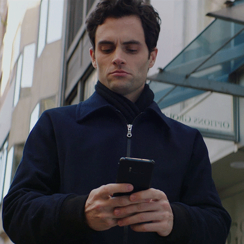 TV Shows You Penn Badgley GIF