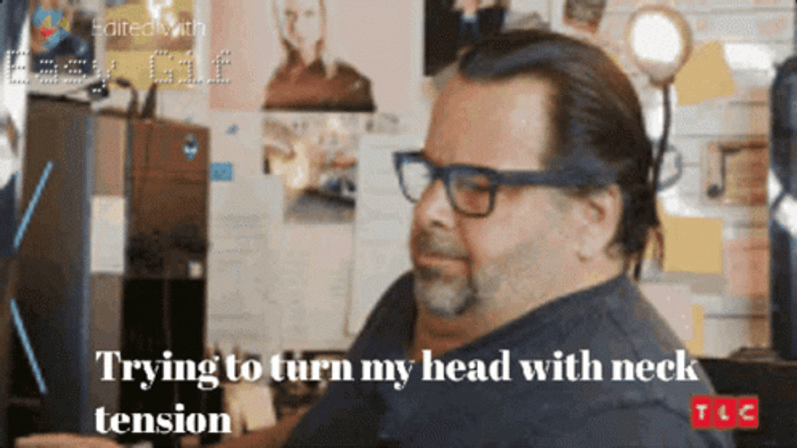 Tv Star Big Ed Neck Tension GIF