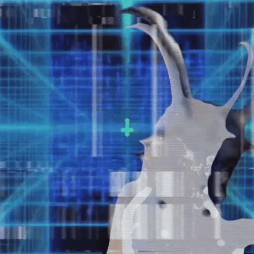TV Static Evil Trippy Halloween GIF