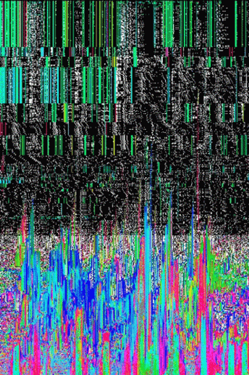 TV Static Glitch GIF