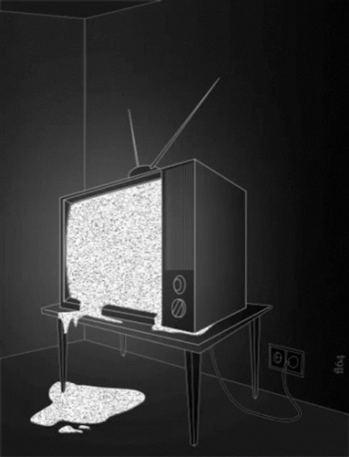 TV Static Leak 90S Animation GIF