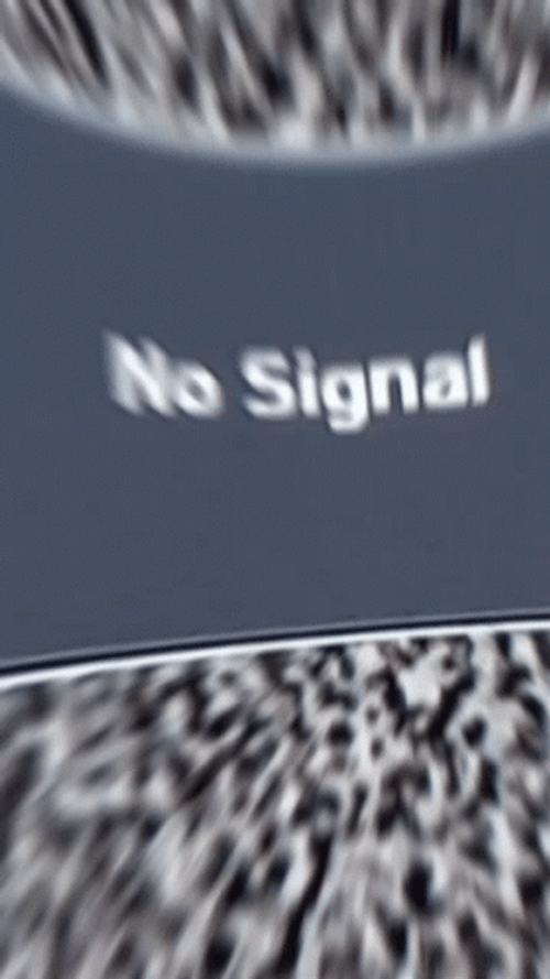 TV Static No Signal GIF