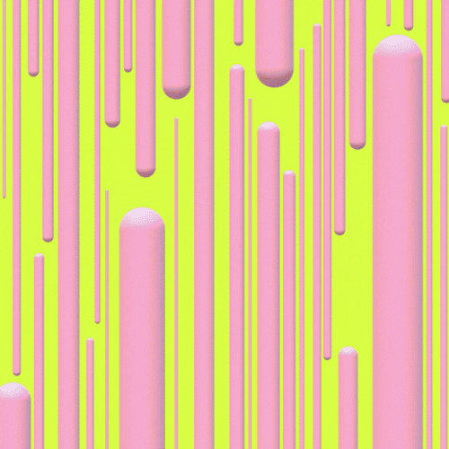 TV Static Pink Yellow GIF