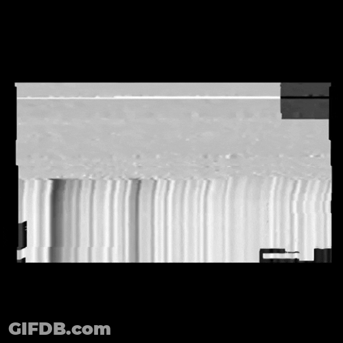 TV Static Pixel Glitch GIF