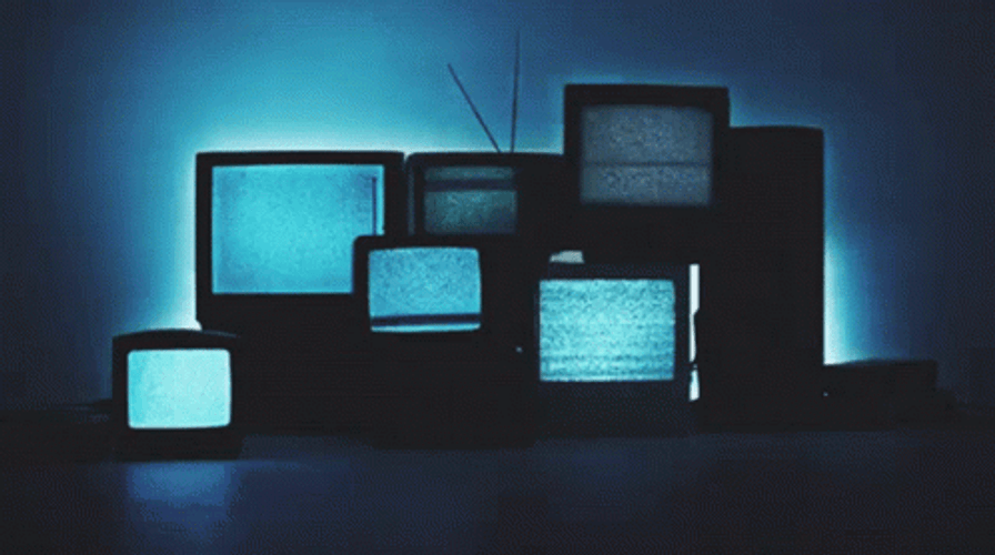 TV Static Screens GIF