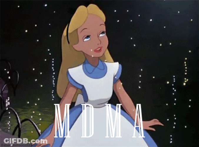 Tweaker Alice Shaking Mdma GIF