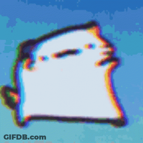 Tweaking Varm Party Cat GIF