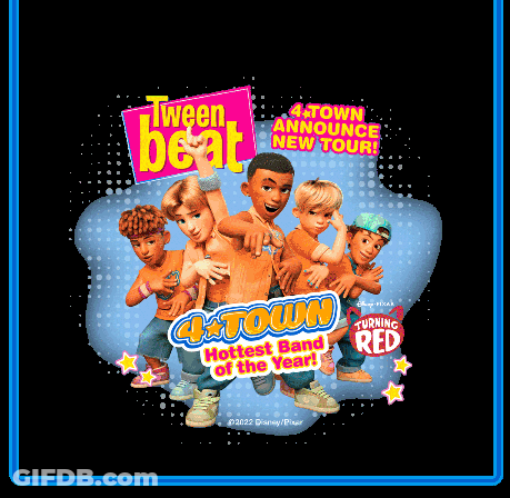 Tween Beat Poster With Young Boys GIF