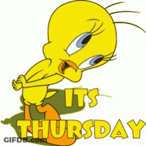 Tweety Bird Thursday Night Football Watching GIF
