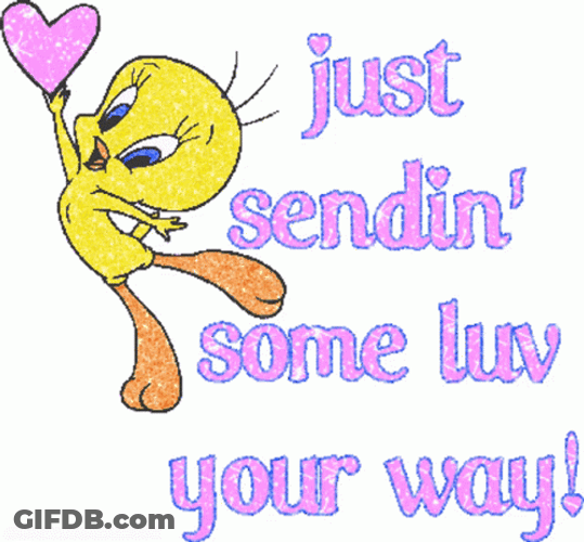 Tweety Sends Wonderful Day GIF