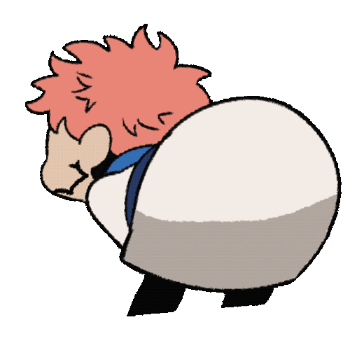 Twerk Aggressive Cute Chibi GIF