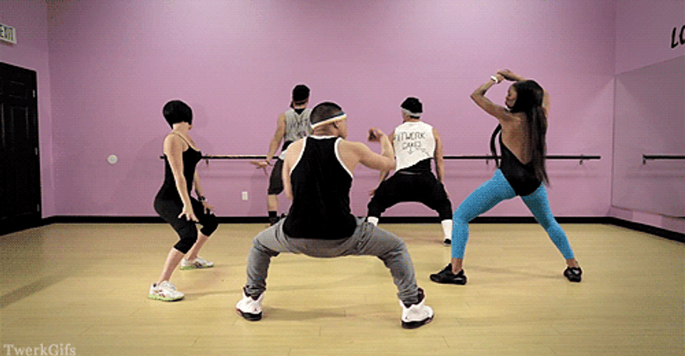 Twerk At Work Dance Group GIF