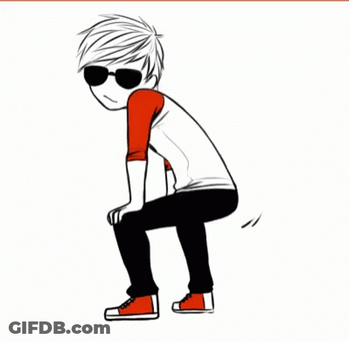Twerking Man Animation GIF